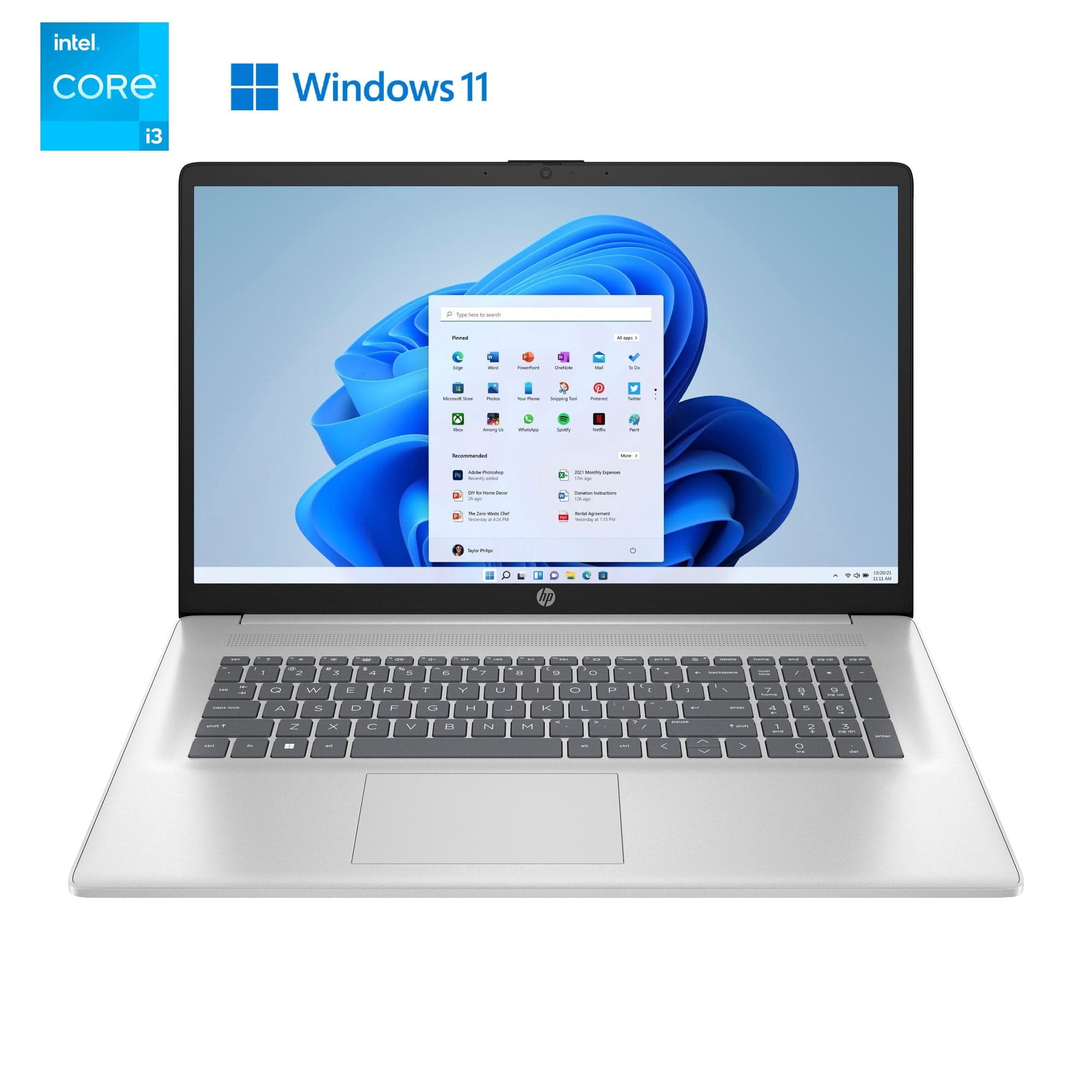 HP 17‑cn3012ca 17.3" FHD IPS Laptop, Intel Core i3‑N305, 8GB RAM, 512GB SSD