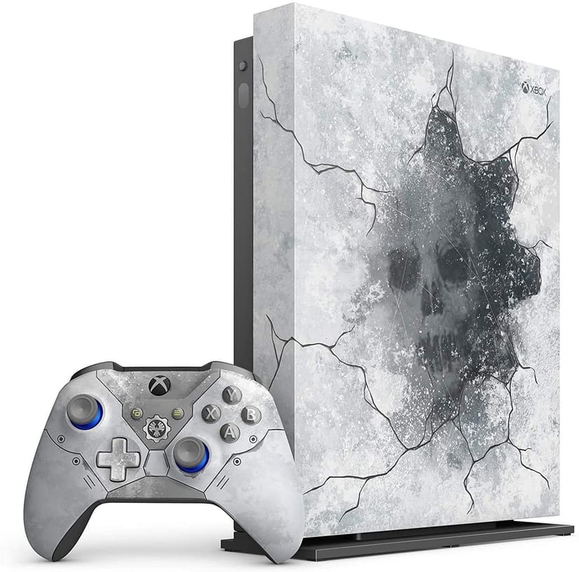 Microsoft Xbox One X 1TB Console Gears 5 Arctic Blue Limited Edition (Refurbished)