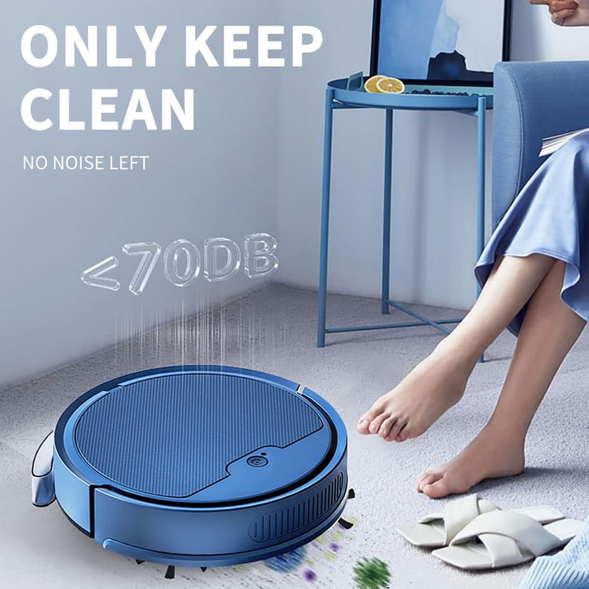 Wamans Vacuum Robot Household Cleaning And Sweeping Machine,Intelligent Sweeping Robot,Automatic Water Tank Sweeping And Dragging Integrated Robot Vacuum Cleaner