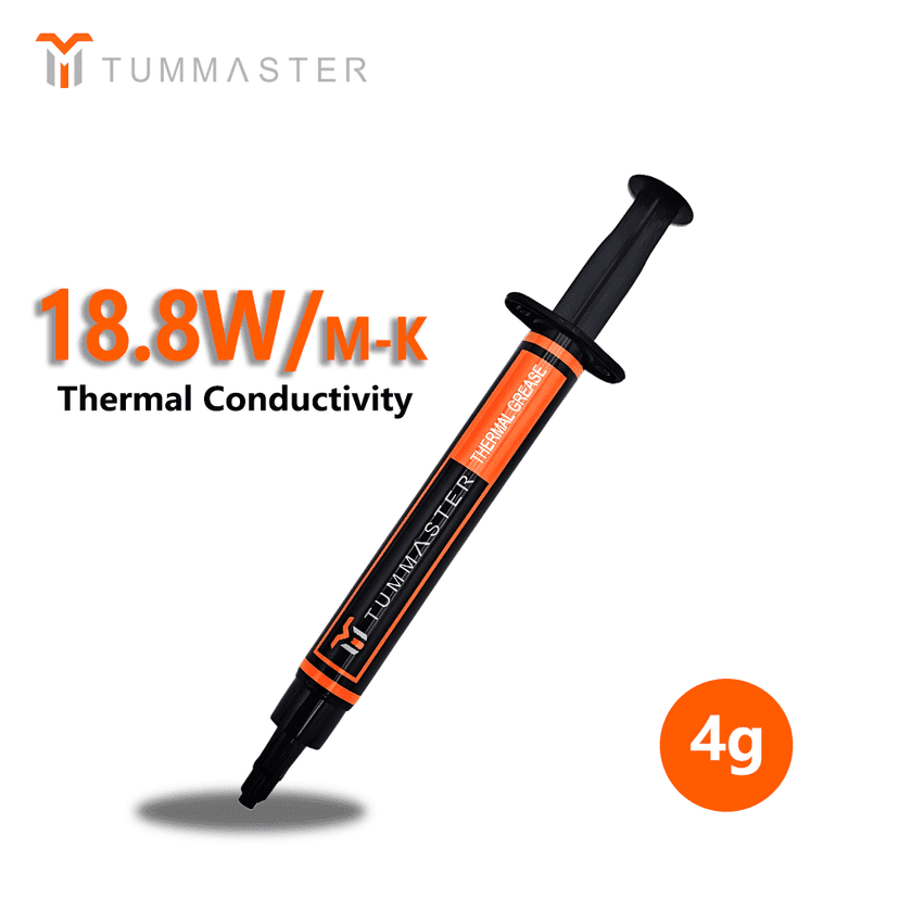 Central Processor Thermal Paste High Thermal 18.8W/m-k Thermal Grease for Gaming PC Cases CPU PS5 Processor cooling 4g