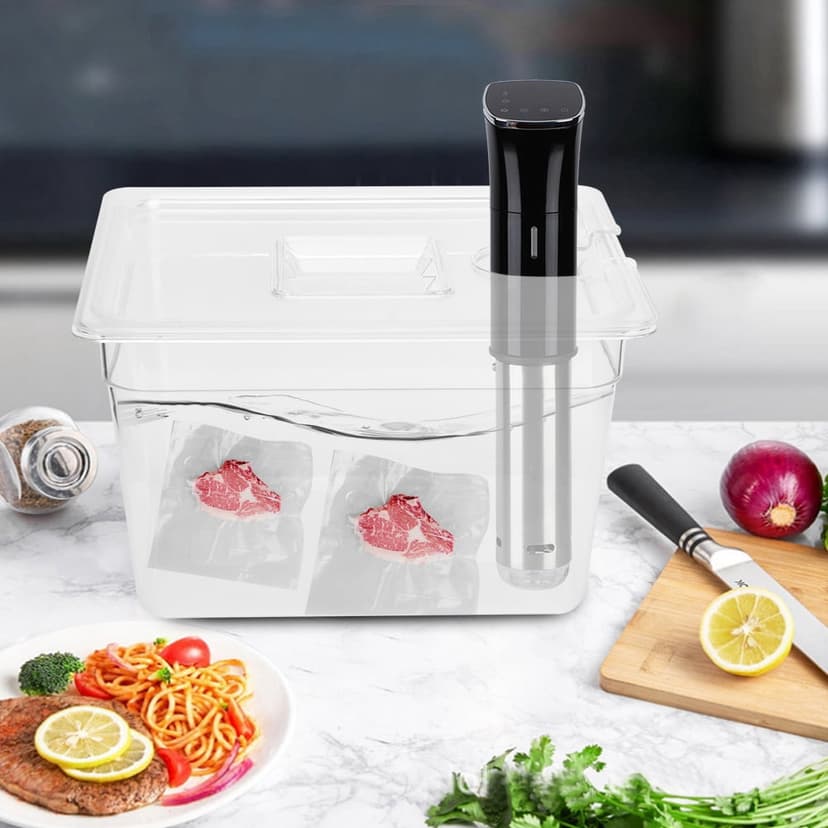 Encounter 11L Collapsible Hinged Sous Vide Container with Lid