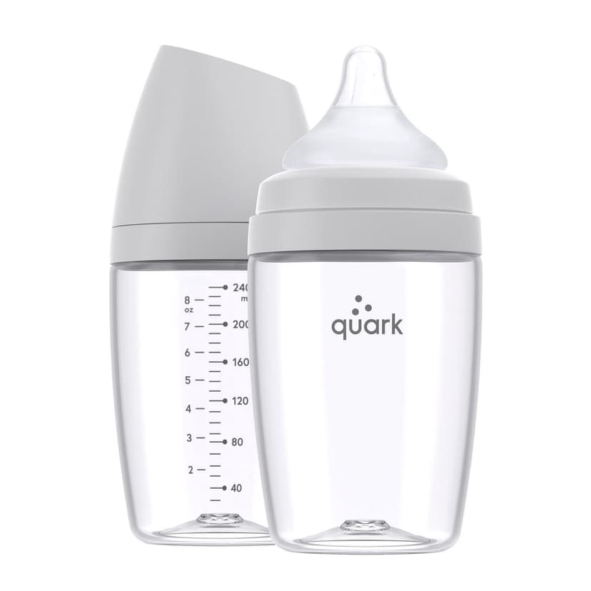 Quark - BuubiBottle MAX Baby Bottles - Grey