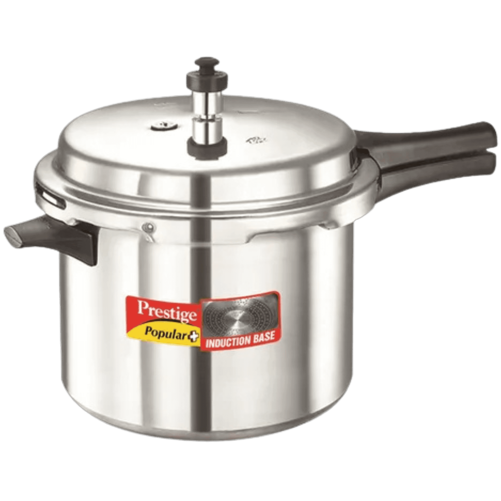 Prestige Popular Plus Virgin Aluminium Pressure Cooker, 6.5L, Silver