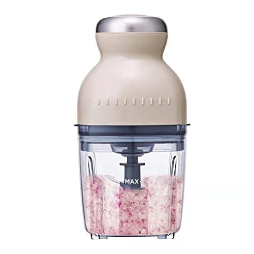 Small Food Processor with 4 Cup capacity.Mini Food Chopper Blender Electric Chopper For Meat & Vegetable Chopper for Dicing, Mincing, and Puree with 4