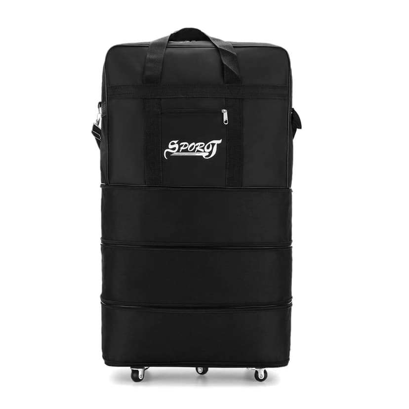 Amdohai Expandable Suitcase Bag Foldable Rolling Luggage Bag for Travel Business