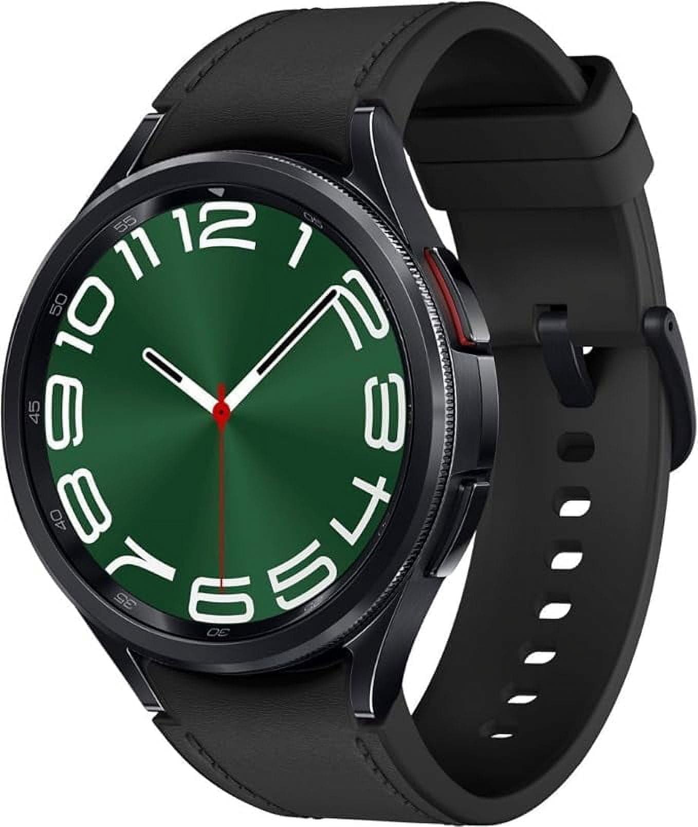 Restored Samsung Galaxy Watch6 Classic (GPS) 47mm Smartwatch with Heart Rate Monitor Like New
