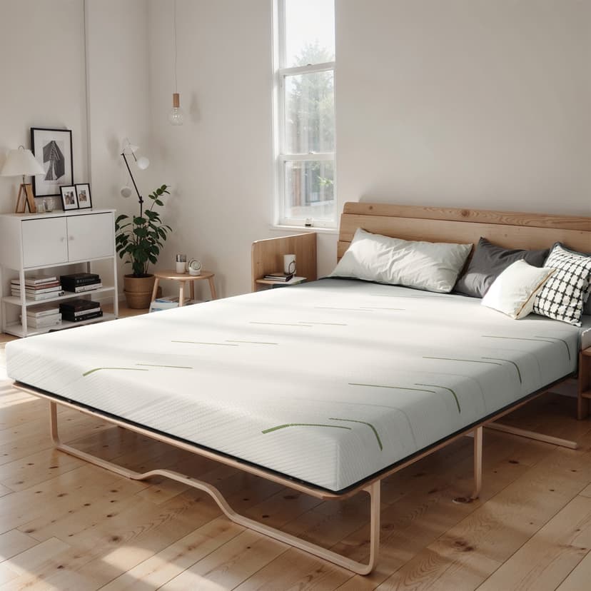 4 Inch Gel Memory Foam Sofa Mattress Cushion Twin Size
