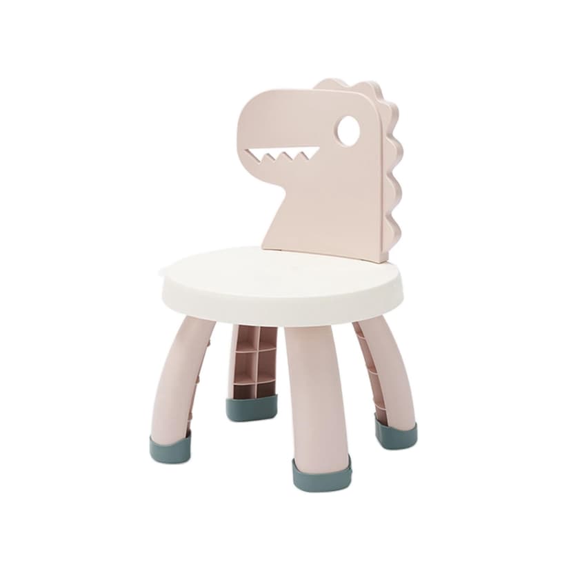 DOLITY Toddlers Chair Anti Slip Multifunction Kids Chairs for Kindergarten Families pink