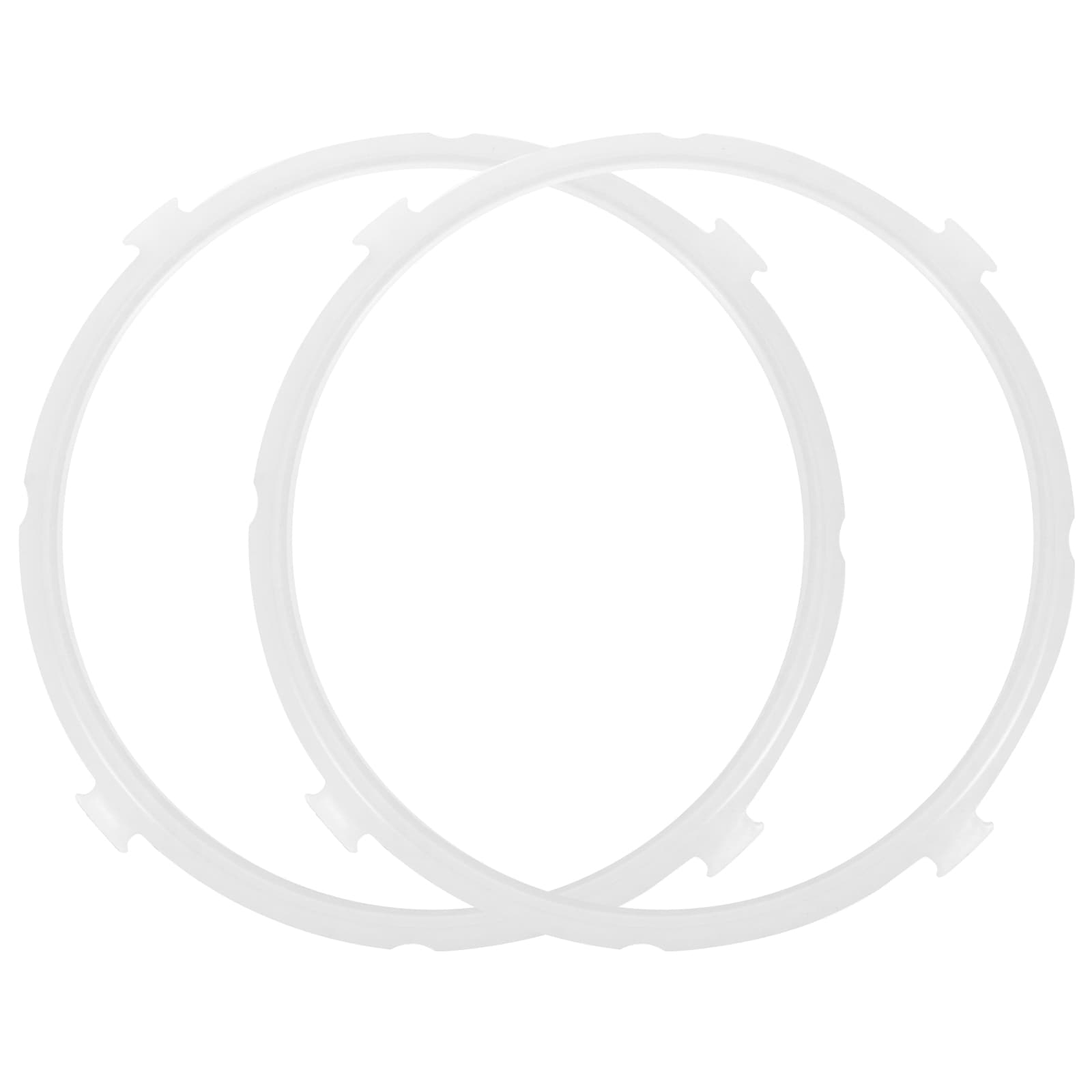 2pcs High Pressure Cooker Silicone Rings Electric Pressure Cooker Sealing Rings