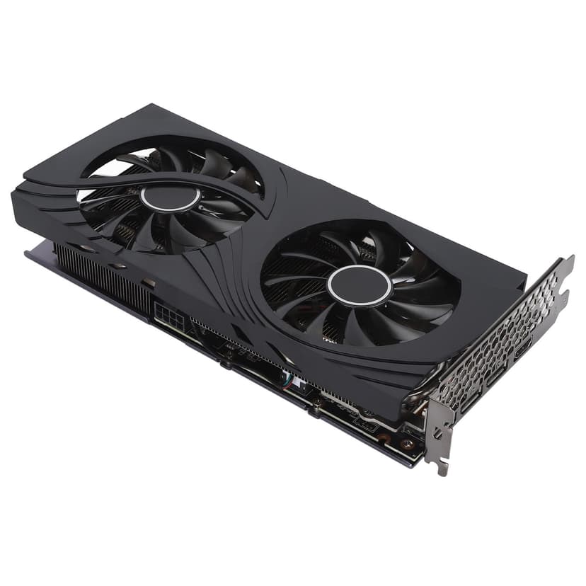Graphics Card, Gaming Graphics Card Heat Dissipation 8Pin External Power Supply RTX4060Ti 8G GDDR6 128bit with Dual Fan for Desktop PC