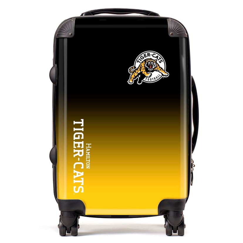 Hamilton Ticats Touchdown Luggage, Carry-on Suitcase, 360° Spinner Carry-on, Custom Luggage, Luggage Set, Travel, TSA Lock