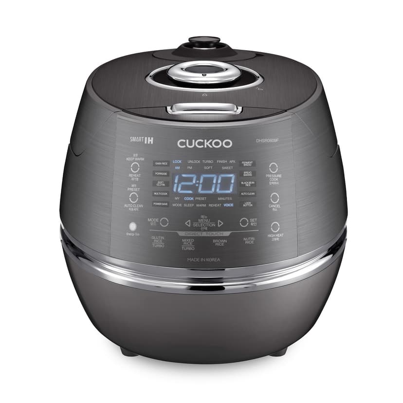 Cuckoo DHSR0609FD Electric Induction Heating Pressure Rice Cooker - Dark Gray