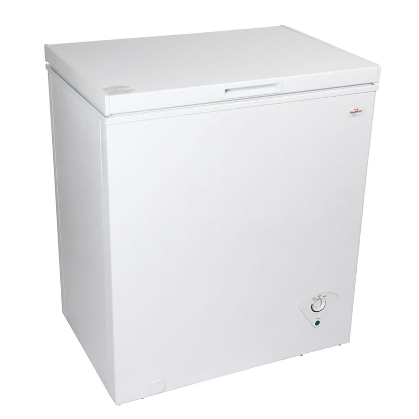 Koolatron 5.0 cu ft Compact Chest Freezer with Manual Defrost, Energy Efficient (155L), White