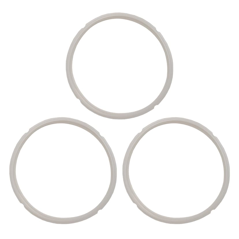 Hyasfey Food-Grade Silicone Sealing Rings for 5 6-Quart for Instant Pot BPA-Free Heat Resistant Pressure Cooker Silicone Seal Odor-Resistant Dishwasher Safe Replacement Seals