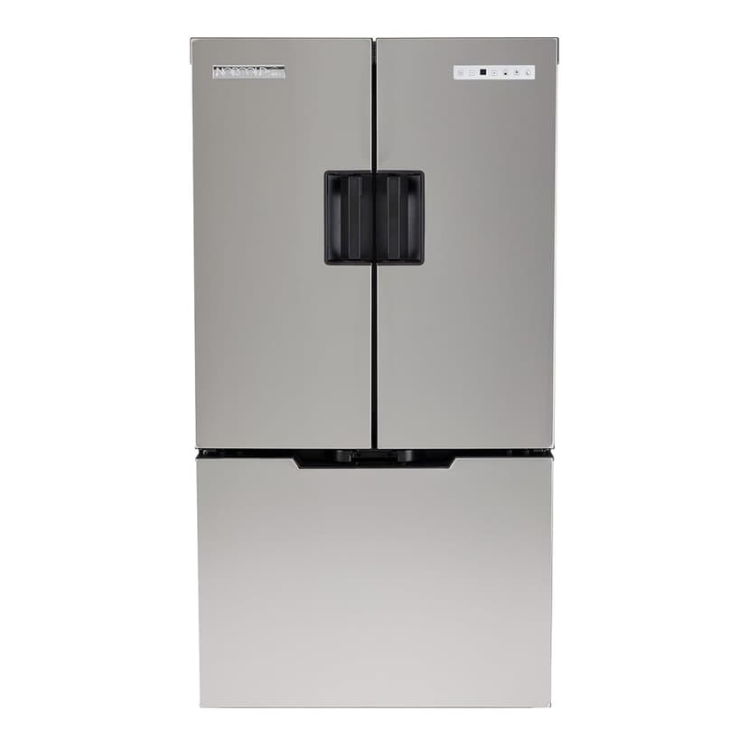 Norcold Refrigerator /Freezer N15DCSS Refrigerator /Freezer; Dual Compartment 3 Door Refrigerator With Freezer; Permanent; 15 Cubic Foot; 6.5 Amp Draw At 12 Volt DC; Direct Current Only