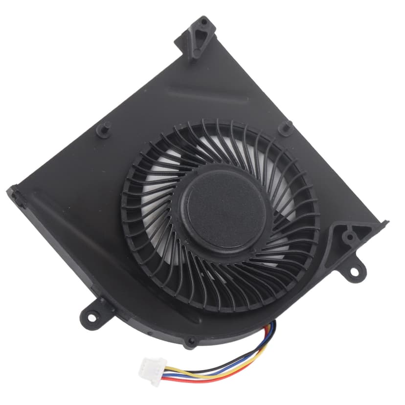GPU Cooling Fan, 4 Pin Reduce Burden Easy To Install CPU GPU Cooling Fan Aluminum Alloy ABS Anti Rust for GS73VR CPU,GPU,CPU+GPU
