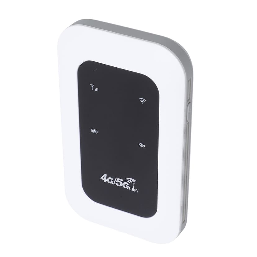 Portable 4G 5G WiFi Hotspot, Travel 4G 5G WiFi Mobile Hotspot 300Mbps Support 10 Devices for Campervan
