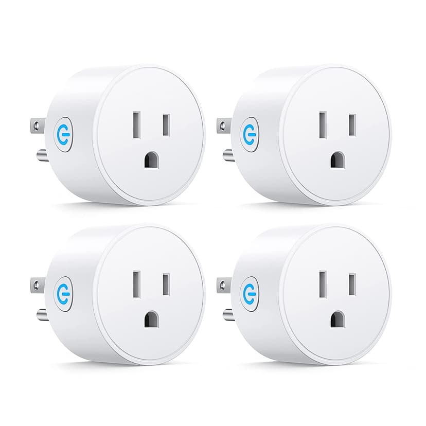 EcoNesxp 4-Piece Go Alexa Compatible Smart Plug Plug Set
