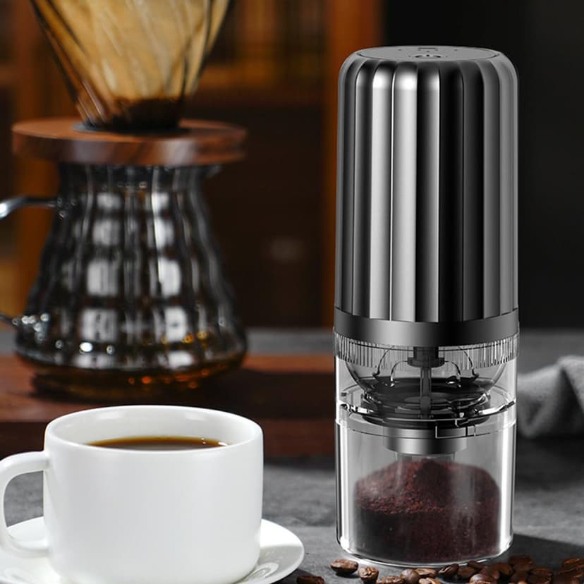 Feltree Coffee Grinder Coffee Grinder with Stainless Steel Blades Coffee and Spice Grinder with Powerful Motor Large Capacity for Coffee Beans Herbs Spices