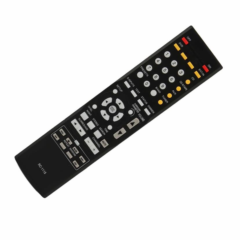 AV Receiver Remote Control,RC 1115 Remote Control AV Surround Receiver Remotefor AV R Remote Control Ultimate Comfort