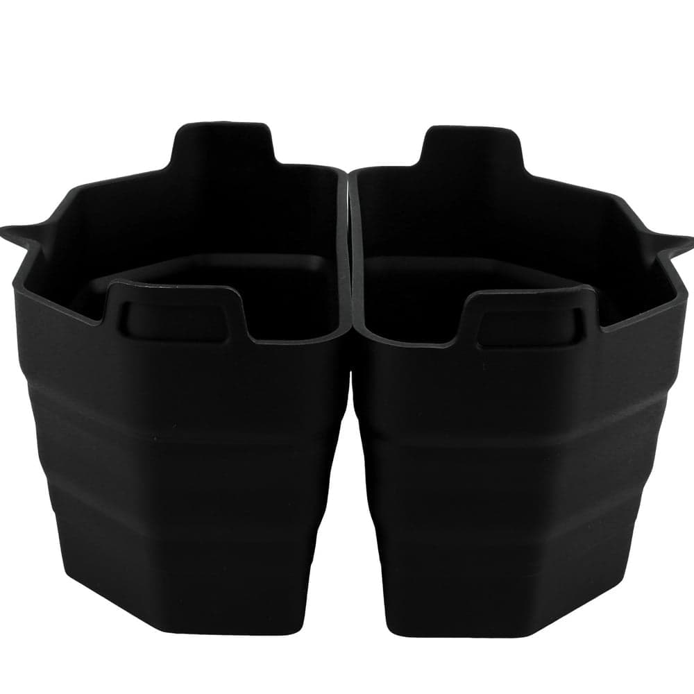AMERTEER 2Pcs Slow Cooker Divider Liner Reusable Slow Cooker Divider Insert Leakproof Slow Cooker Silicone Insert Heat Resistant Cooker Divider Dishwasher Safe for 6QT Slow Cooker 20 x 9.