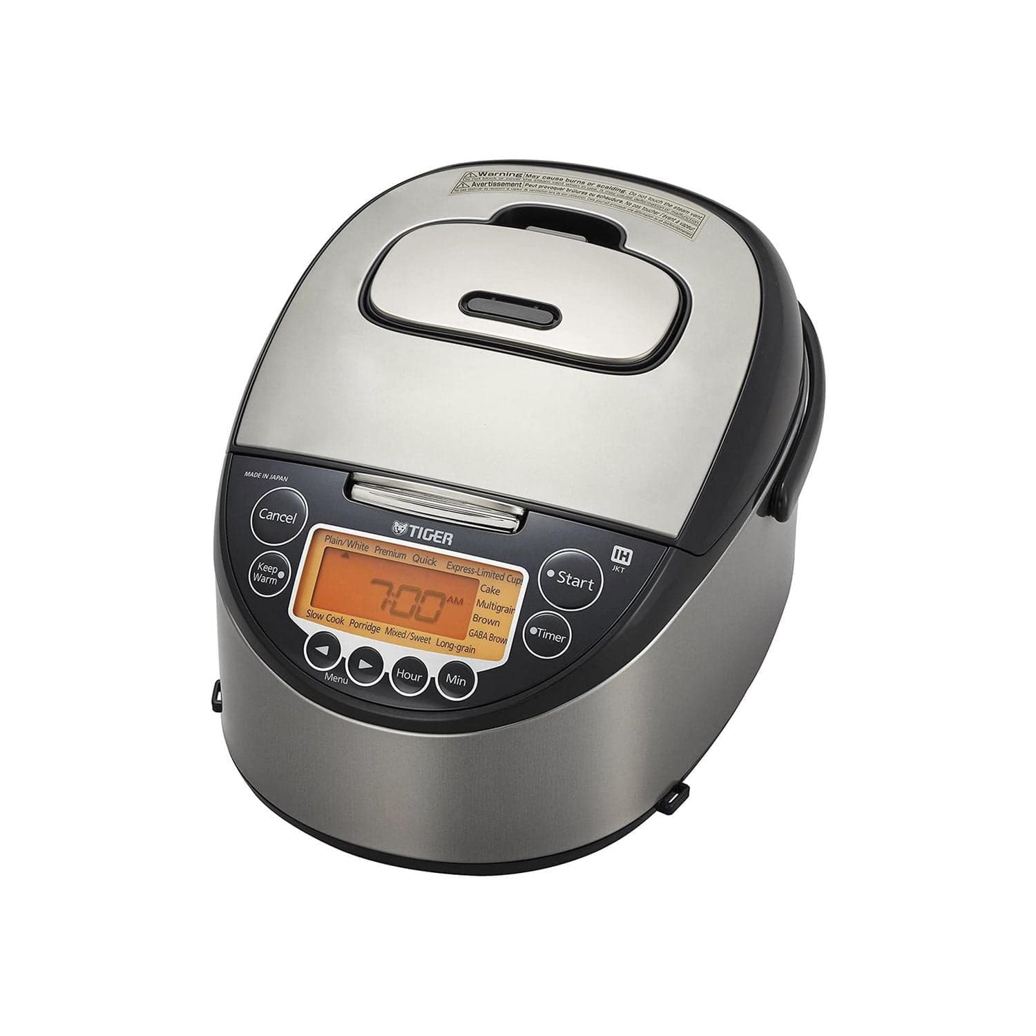 Tiger 5.5Cups Made in Japan Induction Heating Multi-Function Rice Cooker & Warmer JKT-D10U