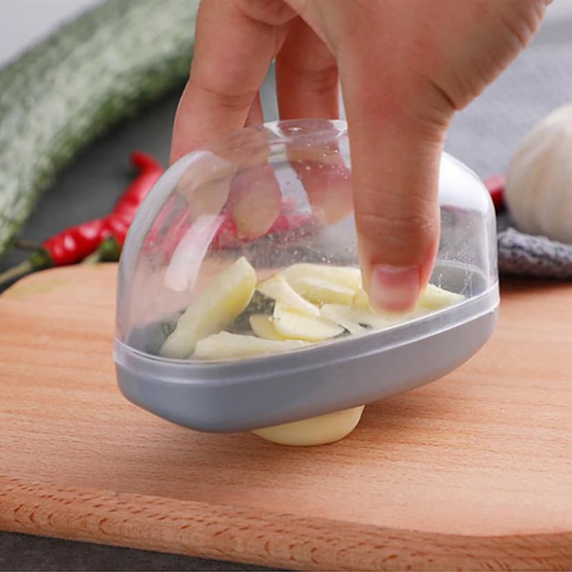 Fridja Under Clearance 5$ Manual Garlic Chopper Household Manual Garlic Peeler Garlic Cutter for Home Decoration