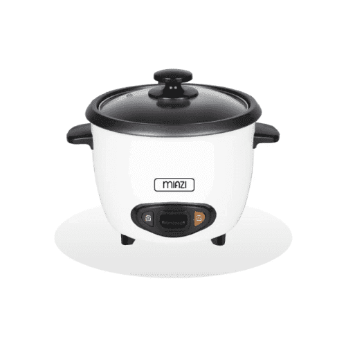 Miazi 16-Cups Automatic Electric Rice Cooker (RC-150) – White/Black