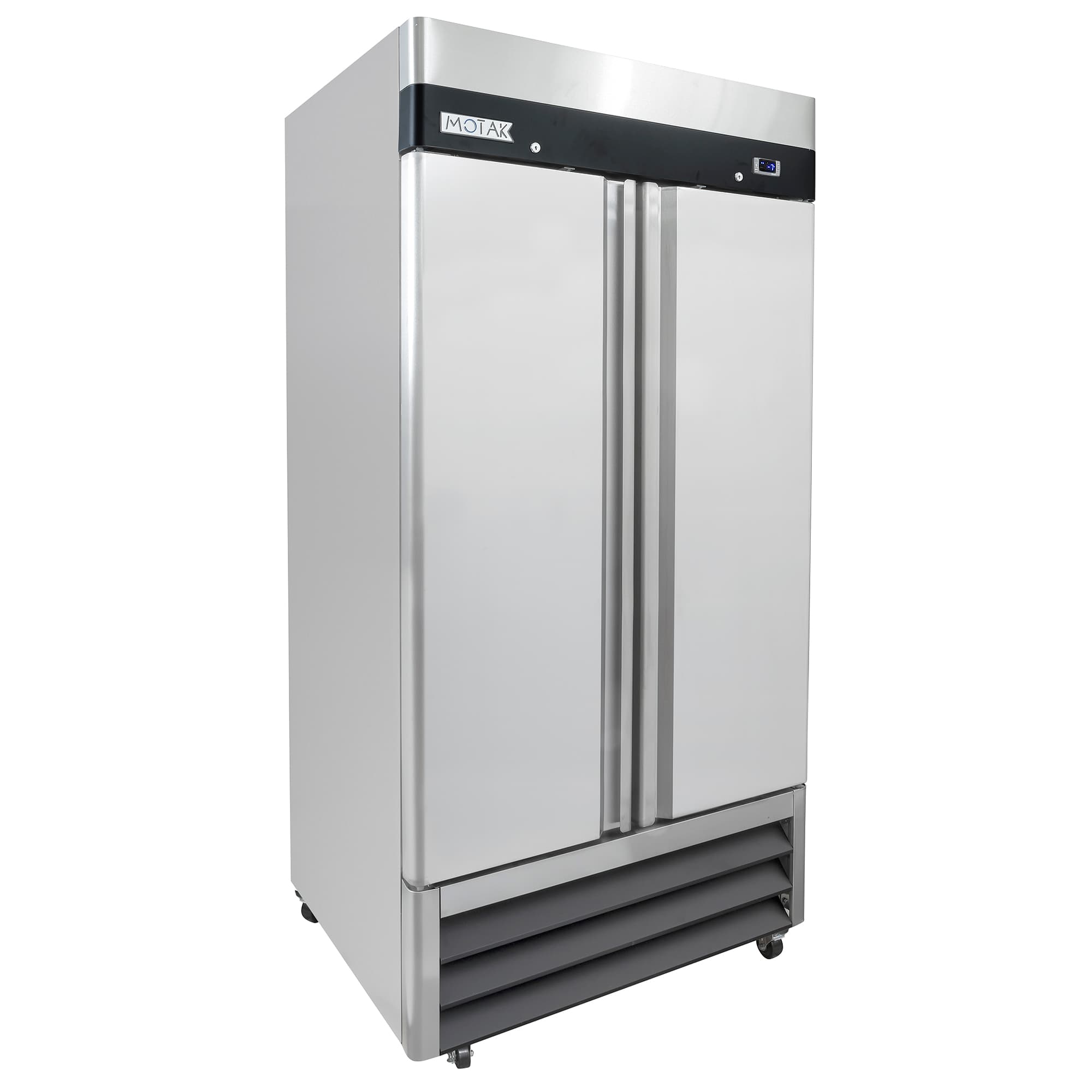 MoTak MSD-2DF-BAL-35-HC 39 1/2" Two Section Reach In Freezer - (2) Solid Doors, 115v
