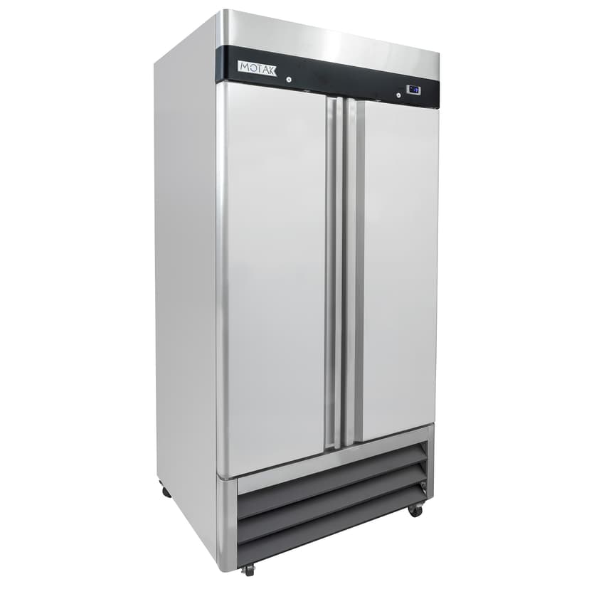 MoTak MSD-2DF-BAL-35-HC 39 1/2" Two Section Reach In Freezer - (2) Solid Doors, 115v