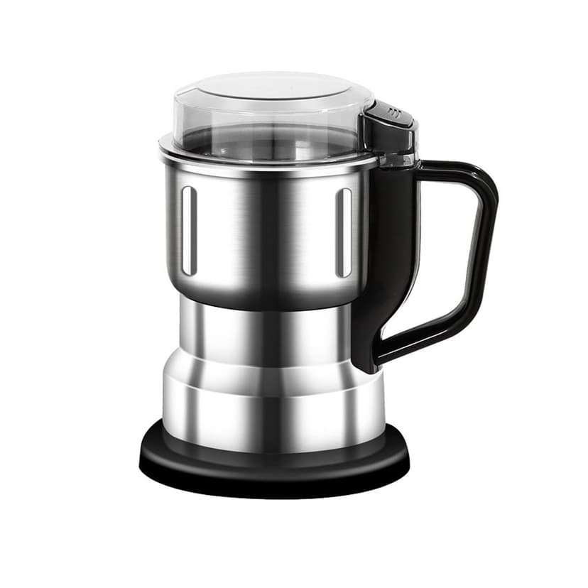 400W High-Speed Coffee Grinder, Professional Food-Grade Multifunctional Grinding Machine, Portable Electric Grain Grinder for Beans Spices Nuts with Stainless Steel Blades
