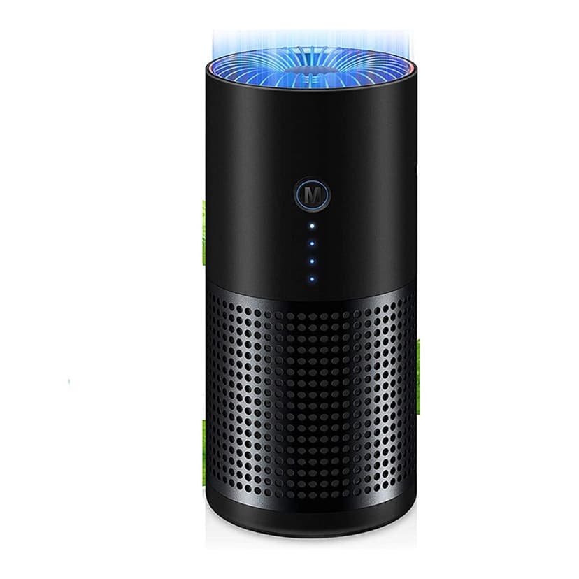 Air Purifiers , for Home Car Allergies Pets Hair Smoke Dust Airborne Contaminants Odors-Desktop Air Cleaner with True HEPA Filter , High-Efficiency