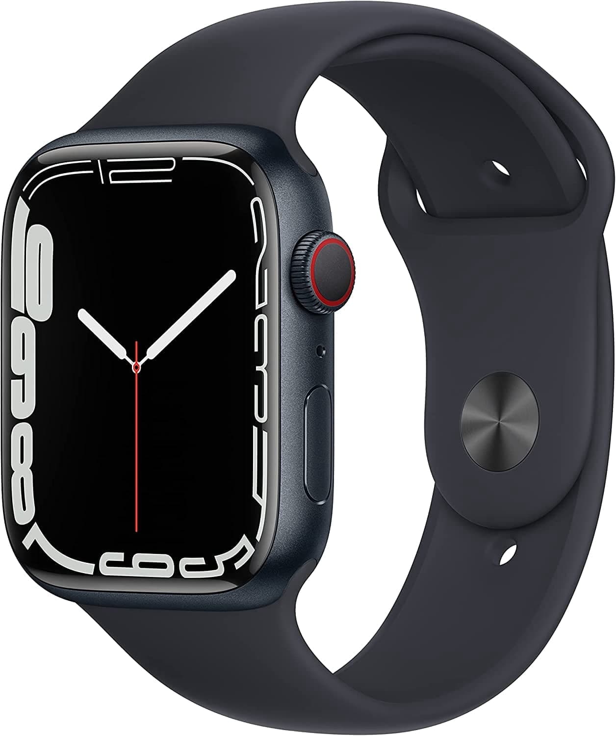 Restored Apple Watch Series 7 (GPS, 45mm) - Midnight Aluminum Case - Midnight Sport Band (Refurbished)