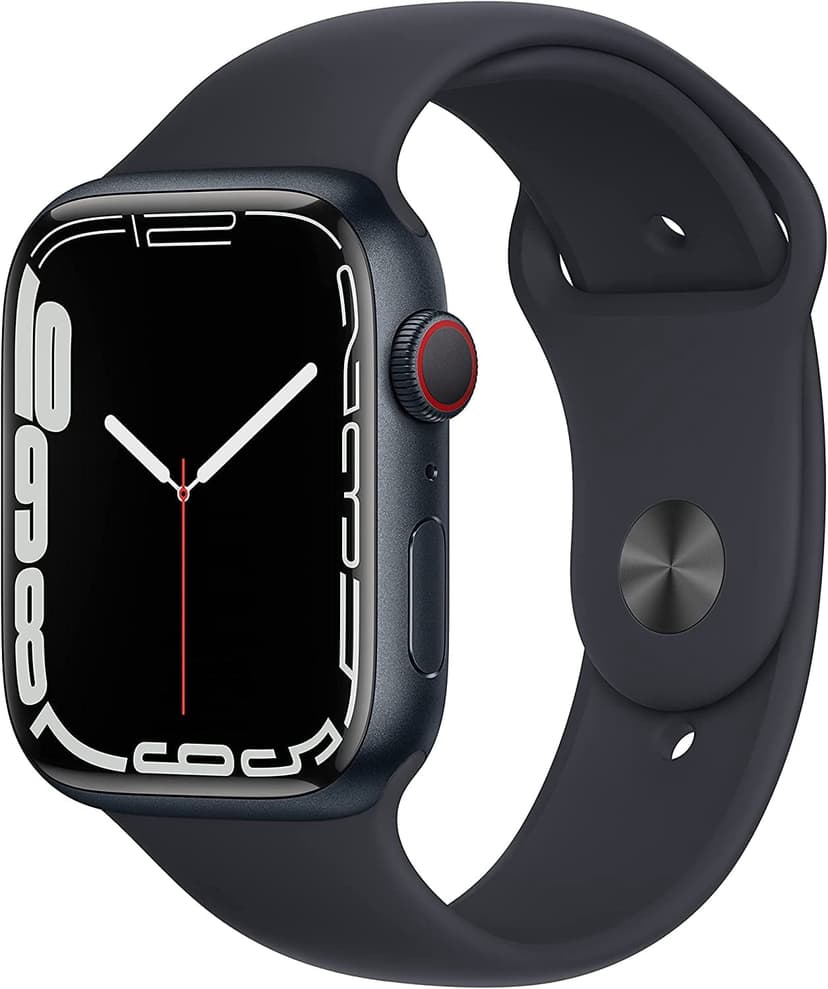 Restored Apple Watch Series 7 (GPS, 45mm) - Midnight Aluminum Case - Midnight Sport Band (Refurbished)