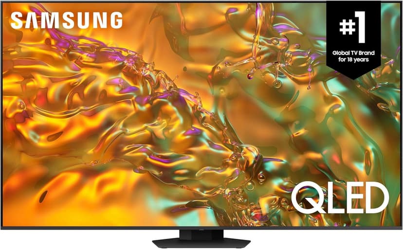 Samsung 55" 4K UHD HDR QLED Tizen OS Smart TV (2024 Model - QN55Q80DA) - Open Box