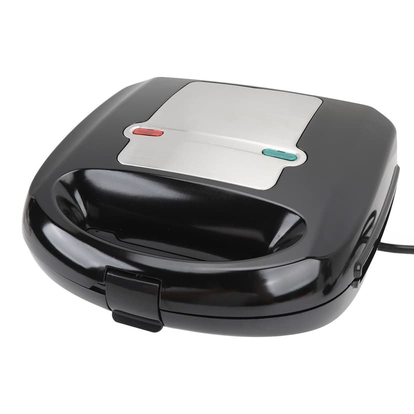 8 po Waffle Maker, Maker Waffle Iron Set Panini Press Grill avec 8 assiettes sans bâton détachables Poignée portable pour sandwichs Fromage de grille-pain et steak