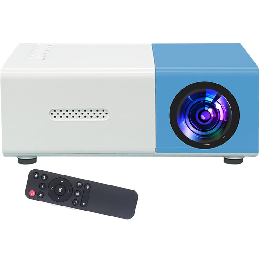 Syson CY200 Mini Portable LED Projector, 1080P Supported, HDMI & USB