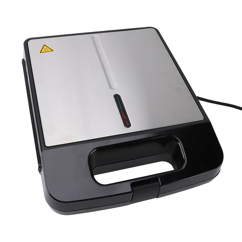 Waffle Maker, Breakfast Maker with Heart Shape Design Uniform Heating 30x26x34cm, Nonstick Just Add Batter