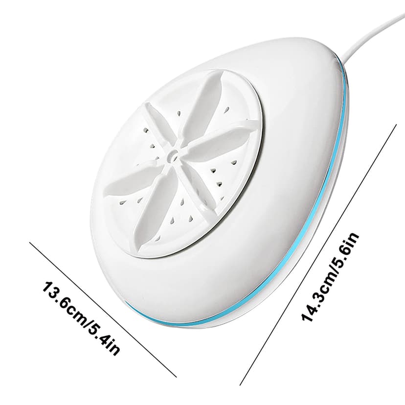 Ultrasonic Turbo Washing Machine Portable Portable Travel Underwear Turbo Spinning Washer Fully Automatic Small Washing Machine Portable Ultrasonic Washing Machine