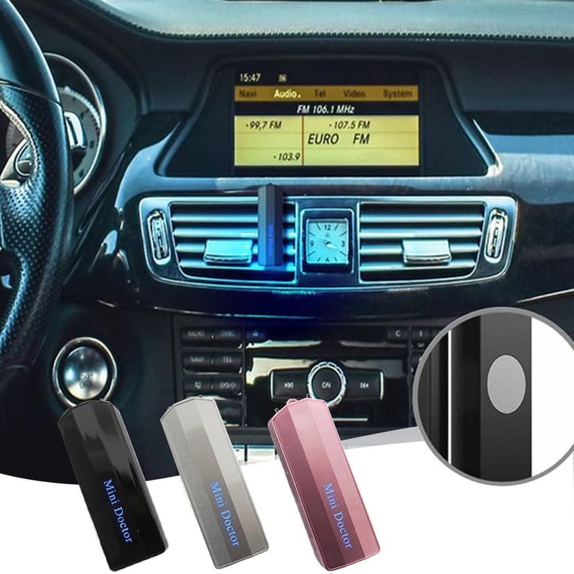 Cagogo under $5 3Pcs Portable Air Purifier, Portable Personal Air Purifier Necklace, Wearable Mini Atmosphere Purifier, USB Rechargeable Air Purifier, Pollen Dust Fumes Eliminator