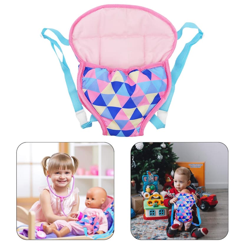 Soft People Doll With Take Along Doll Backpack Briefcase Pocket Doll Accessories And Clothing Doll Babies Toys Dolls Accessories Doll Carrying Bag