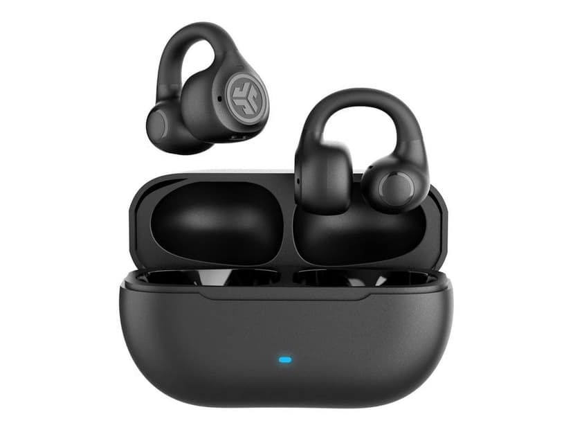 JLab Flex True Wireless Open Earbuds - Black