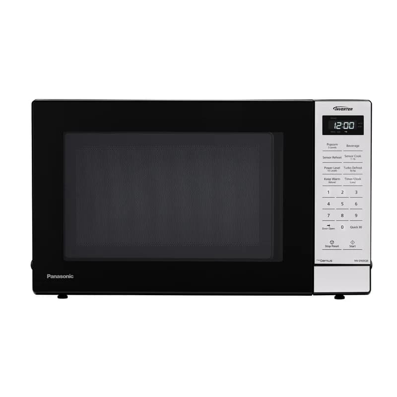 Refurbished (Good) - Panasonic 1.2 cu. ft. Inverter Microwave 1250W - NN-SN68QB