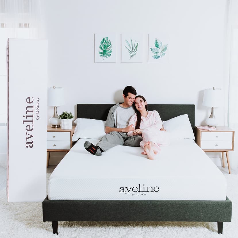 Modway Aveline Gel Infused Memory Queen Mattress With CertiPUR-US Certified Foam - 8 Inch - Queen