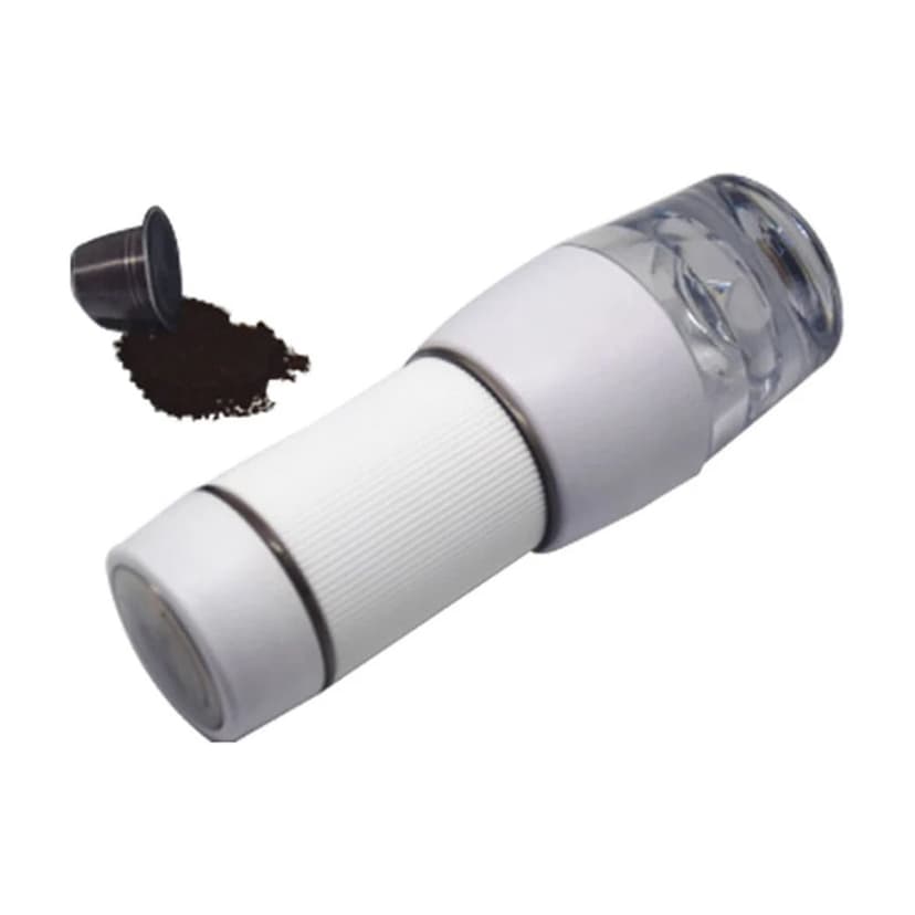 Portable Mini Hand Pressure Coffee Machine Espresso Coffee Maker Capsule Ground Coffee Brewer Portable For Travel And Picnic ,Portable