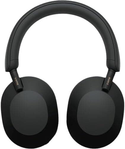 Sony WH-1000XM5SA Premium Noise Cancelling Wireless Over-Ear Headphones, Bluetooth, Clear Call Quality, High-Resolution Sound - Black - OPEN BOX