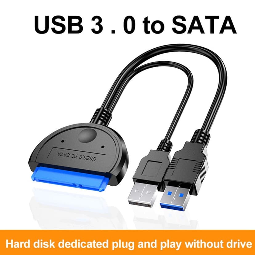 USB 3.0 to SATA 2.5inch Hard Disk Drive External HDD Adapter Converter Cable