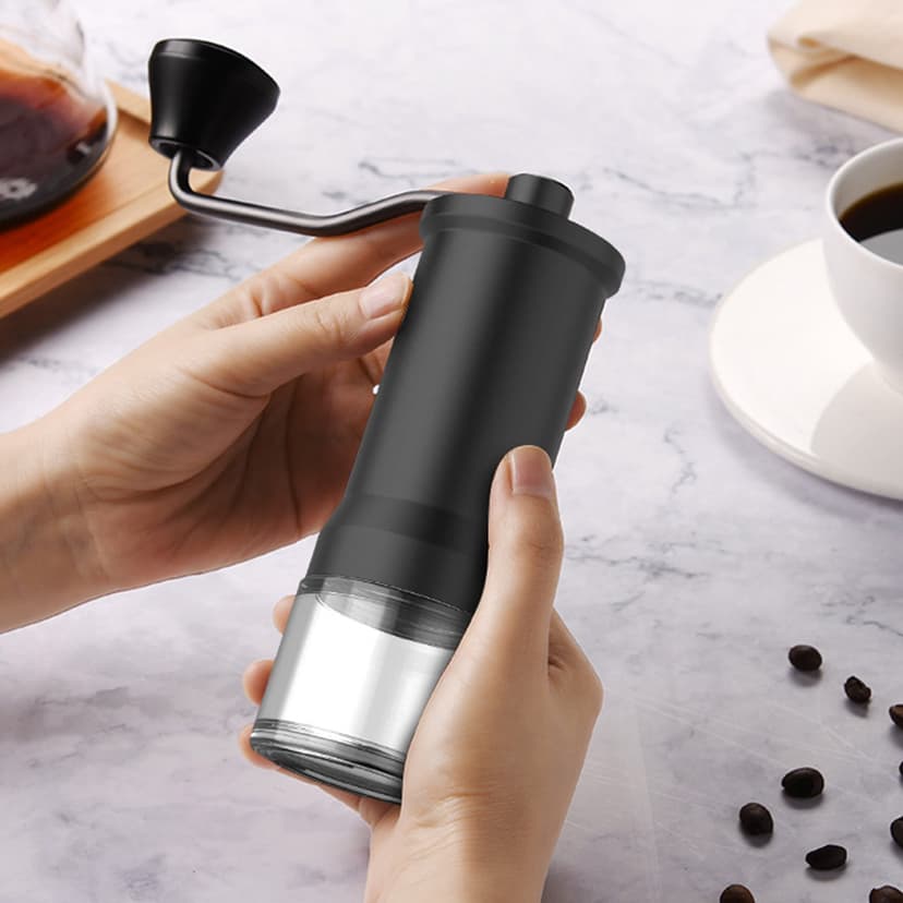 GOYDSY Hand Crank Coffee Grinder, Manual Portable Coffee Machine, No Batteries or Power Required, Compact and Durable Coffee Bean Grinder for Home Brewing Clearance Sales Today Deals Prime