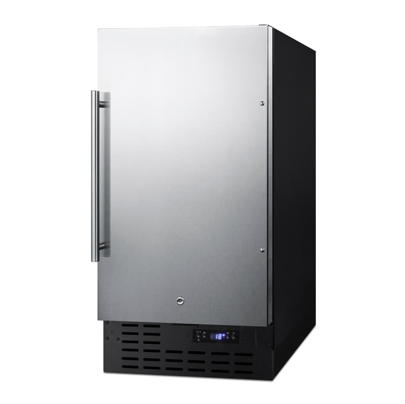 Summit SCFF1842SS 18" Undercounter Freezer w/ (1) Solid Door - Stainless Steel, 115v