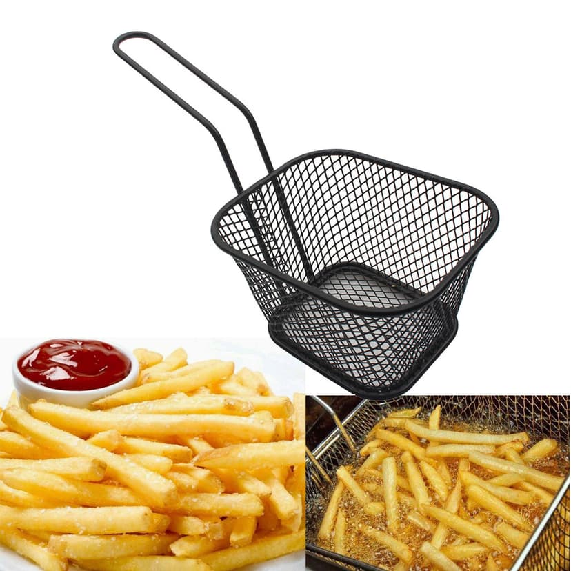 Iodue BBQ Mat Fire Mat Electroplate Stainless Steel Mini Frying Net Square Block Mesh Kitchen Tools